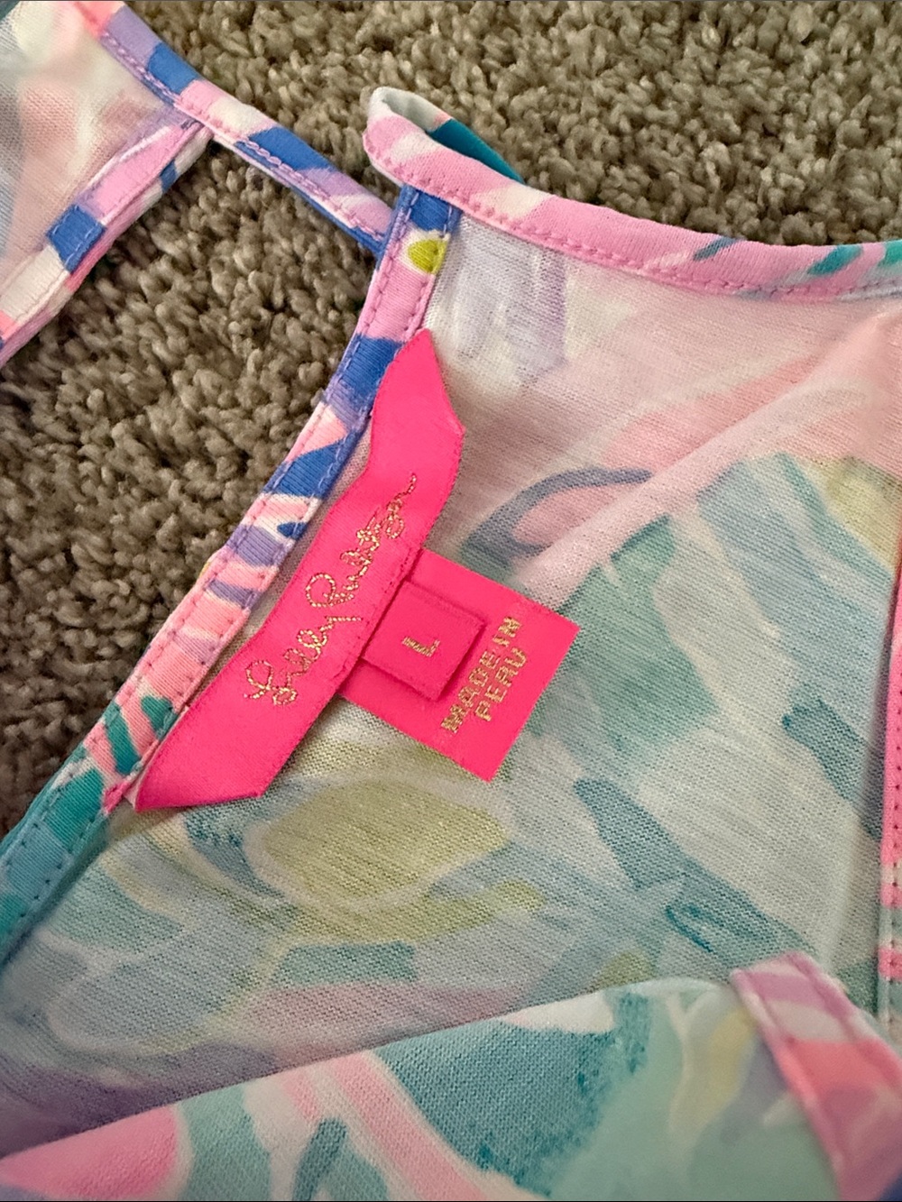Lilly Pulitzer- Margot Dress- size Large - Picture 2 of 6